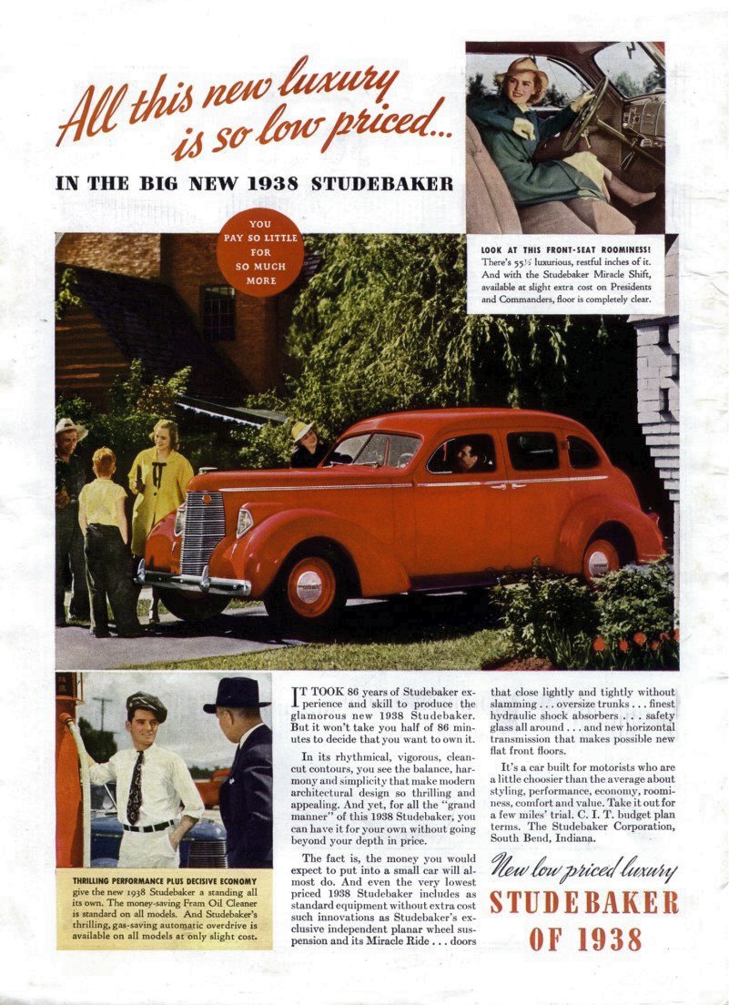 1938 Studebaker 6
